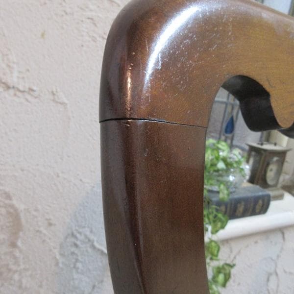 イギリス アンティーク 家具 ホールチェア 椅子 イス 木製 英国 4282e