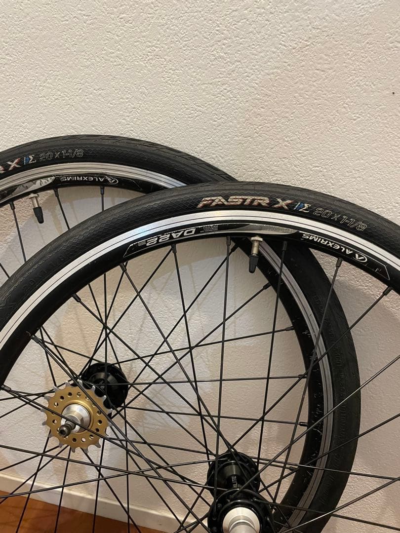 BMXホイールセット ANSWERアルミハブ TIOGAタイヤ キッズ 子供