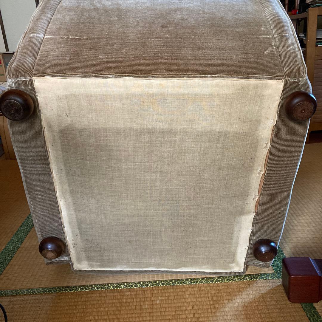 ソファ 昭和レトロ ストライプ