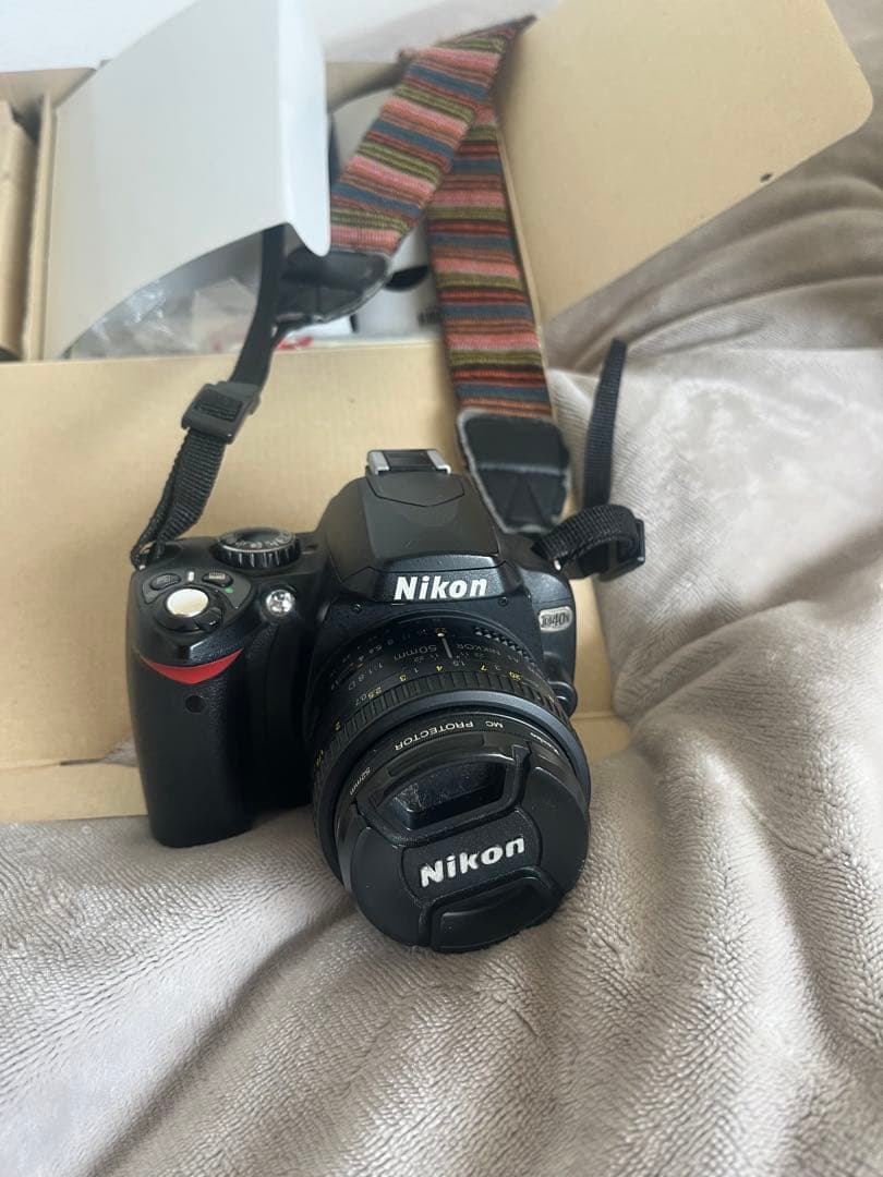 Nikon D40X 50mm付 レンズ3本 動作OK 【付属品完備】
