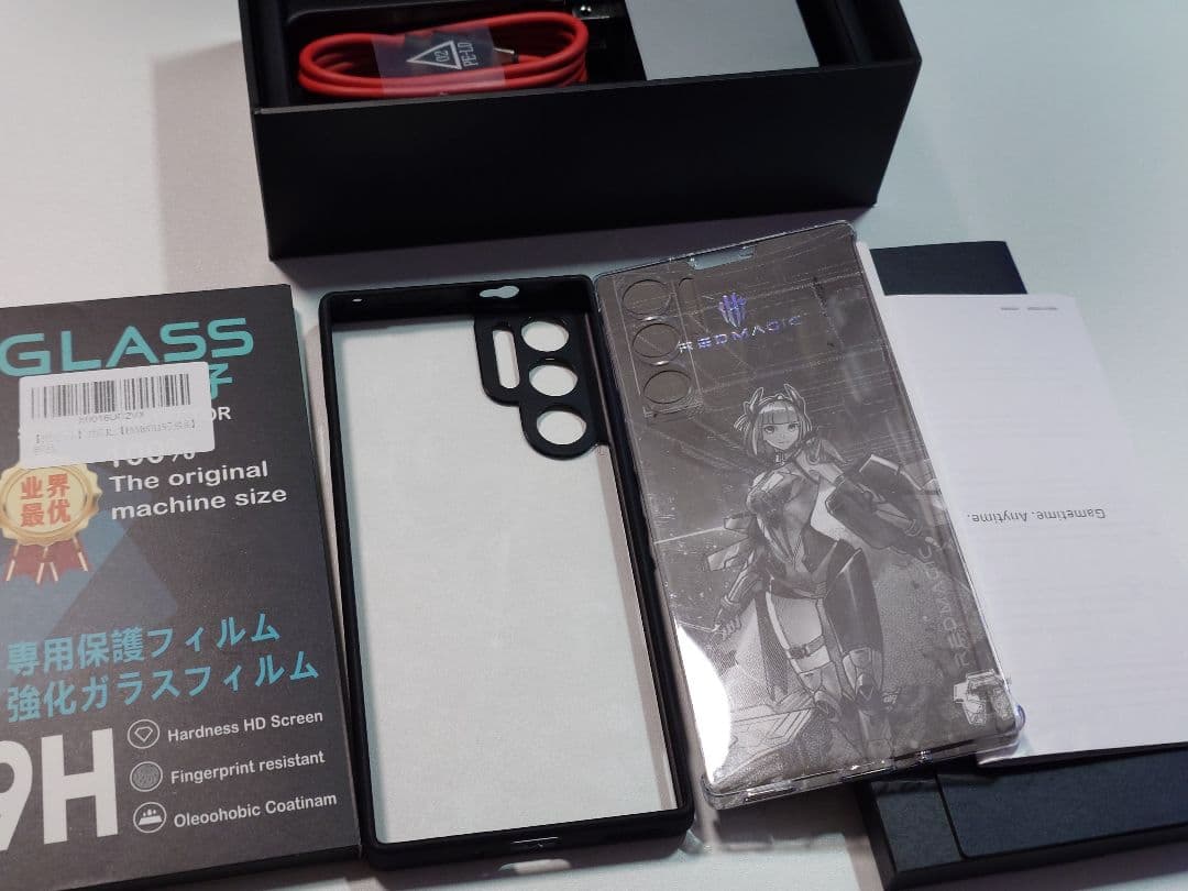 G*迎様 Redmagic 9 Pro 16+512GB ケース、フィルム付き