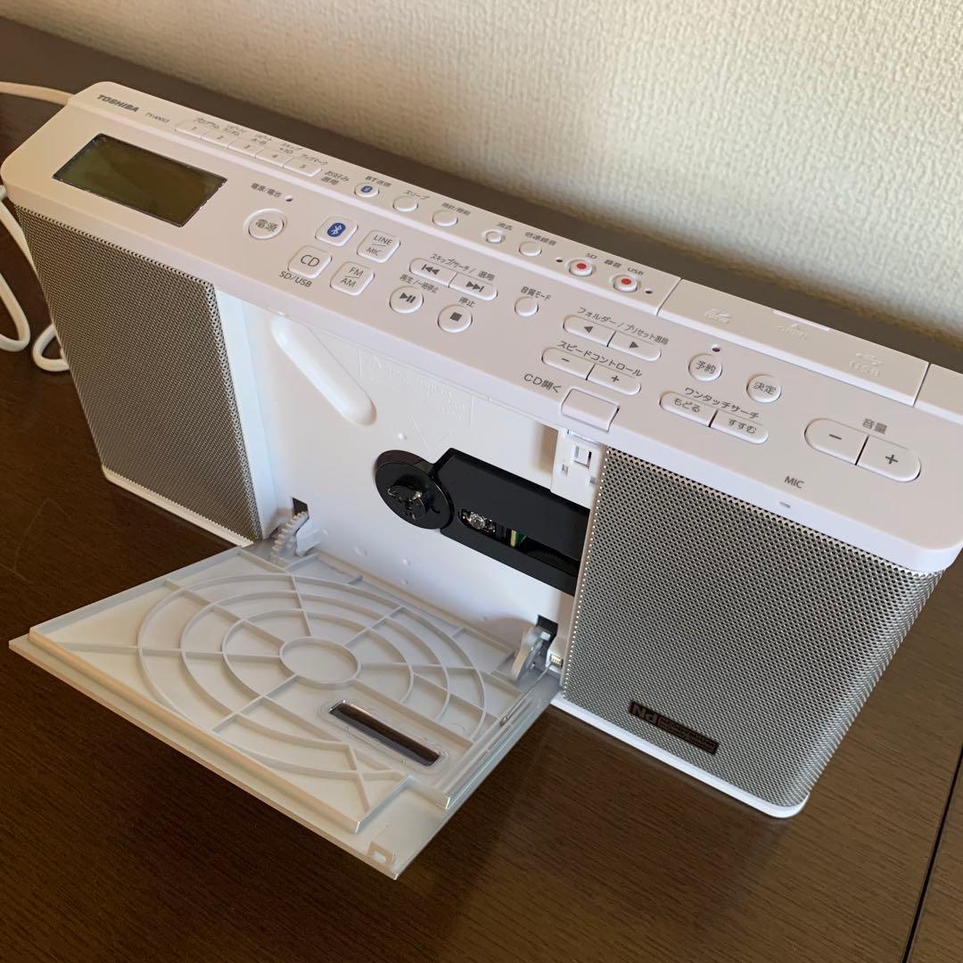 CDラジオ　東芝／高音質ハイスペックモデル　24年製メーカー保証付 TYANX3