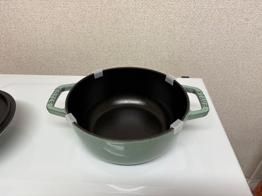 ストウブ　ワナベ16cm セージグリーン