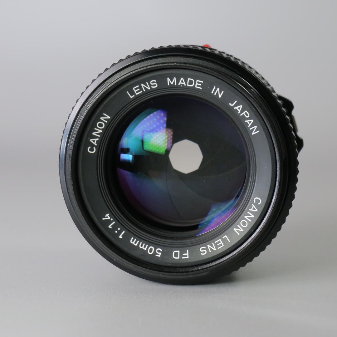 ☆美品！！☆完全動作 Canon A-1 50mm F1.4 ＃215