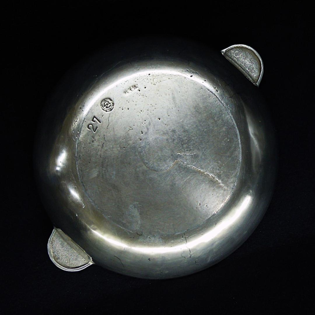 純洋銀鍋 重量3.40kg 厚さ4.3mm 稀少な特注品です 中古