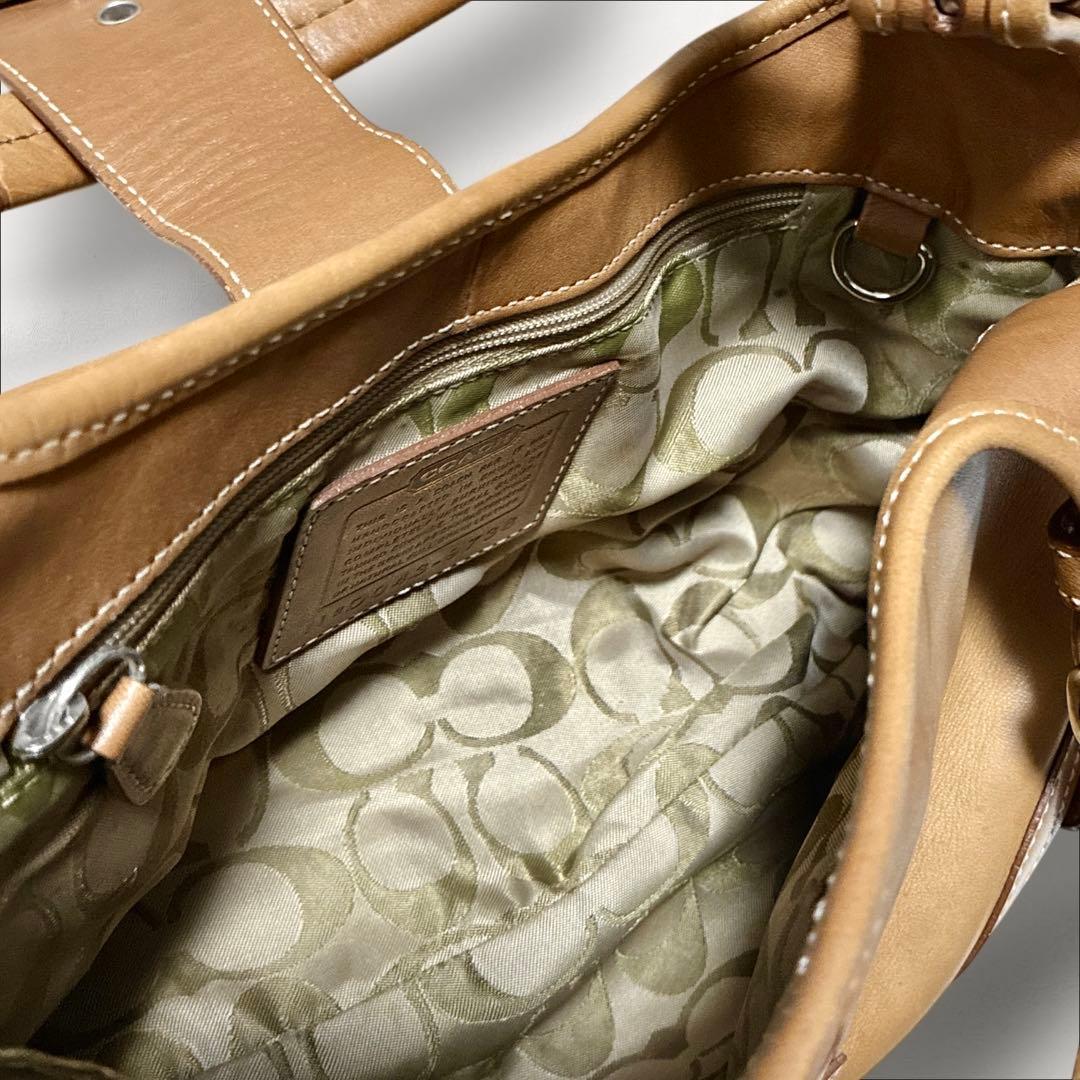 バッグ COACH Soho One-Shoulder Handbag Brown