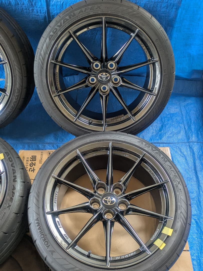 トヨタGRカローラ 純正BBS鍛造ホイール オマケ付き