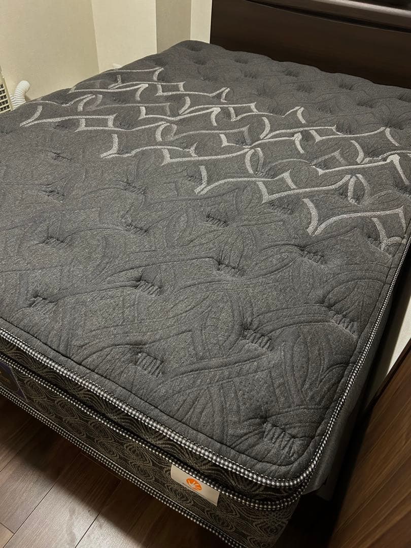 美品 シーリー Sealy チタンコレクション ダブル ロンド4 RondoⅣ