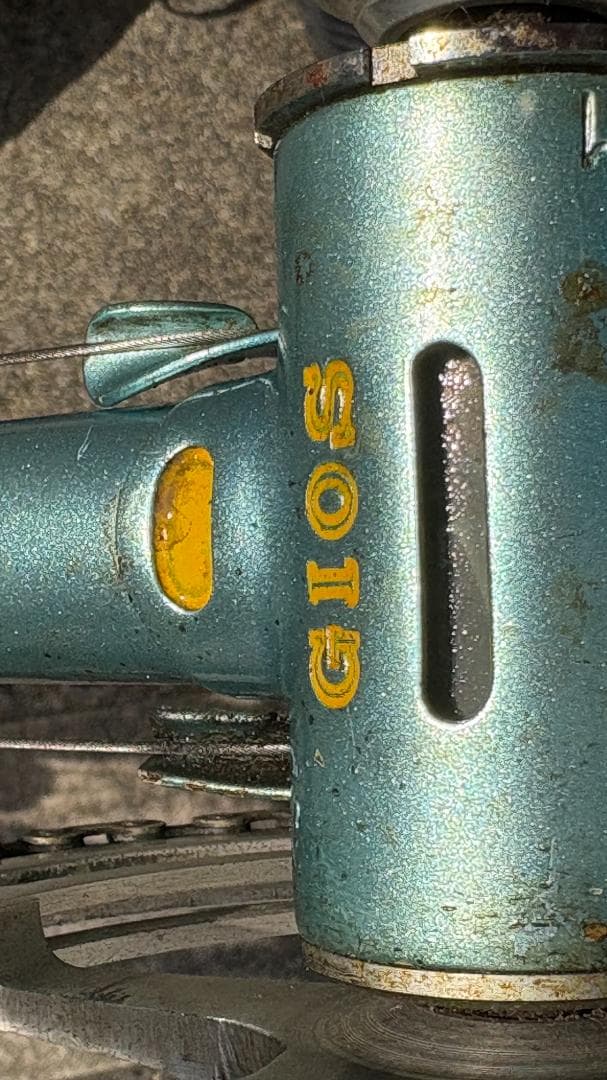 美品　ジオス　GIOS　部品ほとんどCAMPGNOLO　シートチューブ50CM