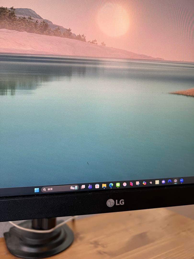 【モニターアーム付】LG 27UL500-W 4Kモニター 27インチ