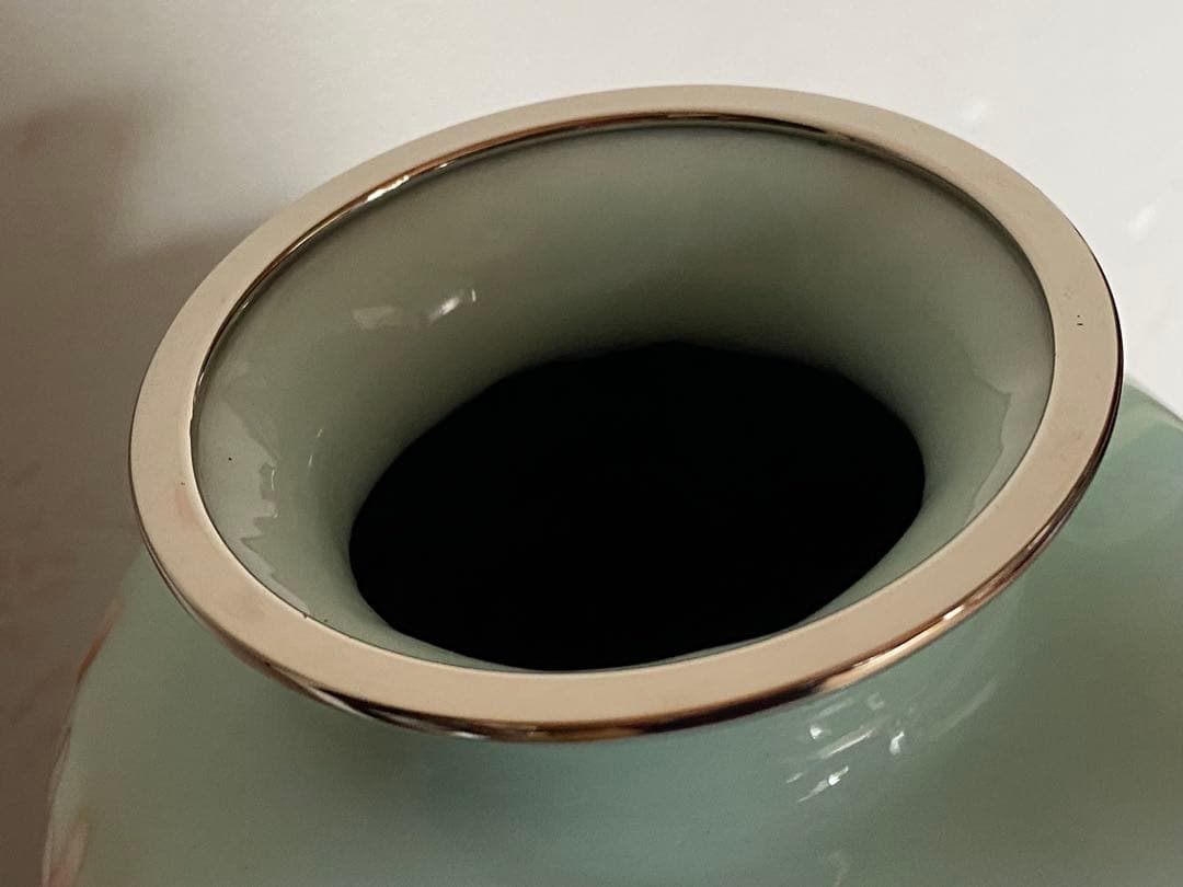 ♦安藤七宝 菊花文様 瓶 壺 花瓶 七宝焼 美術品 工芸品 コレクション 骨董品