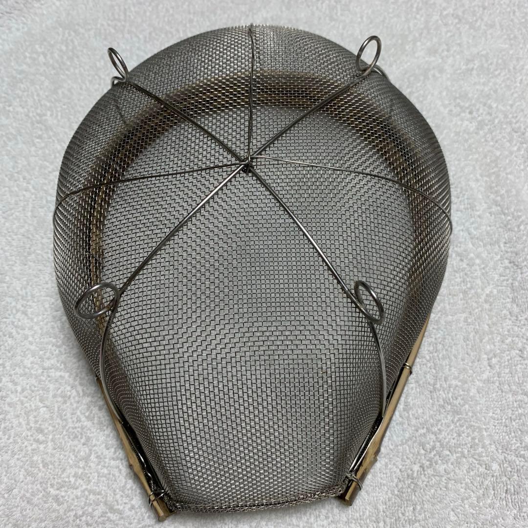 Taketora 竹虎 虎竹水切りステンレスザル（特大サイズ）稀少