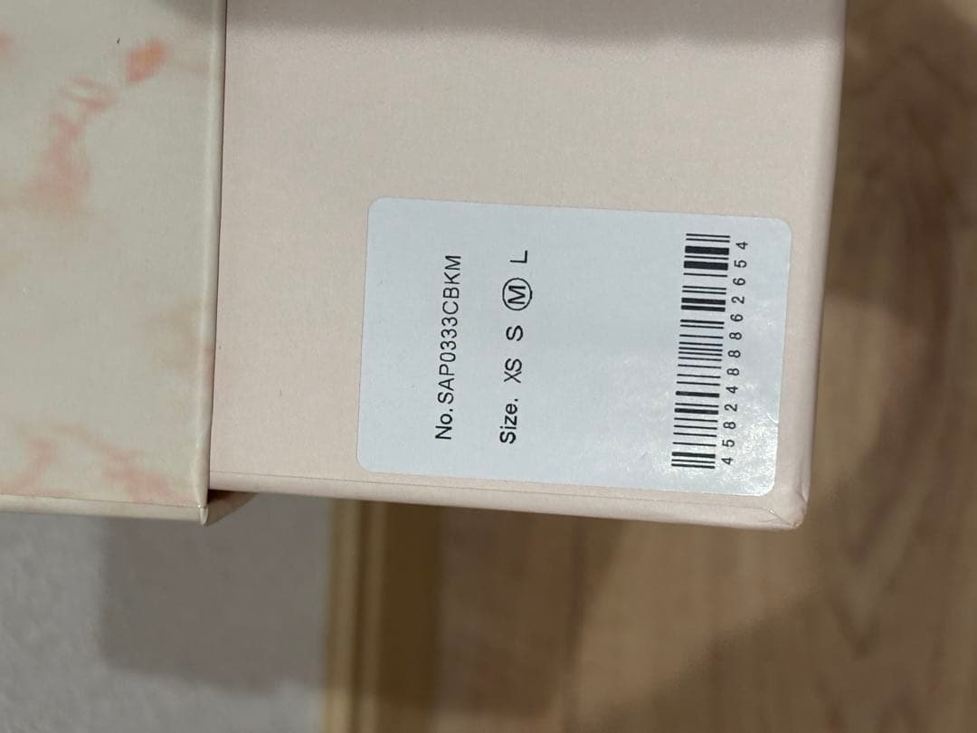 ミシェルマカロンニーハイブーツ ブラック サイズM