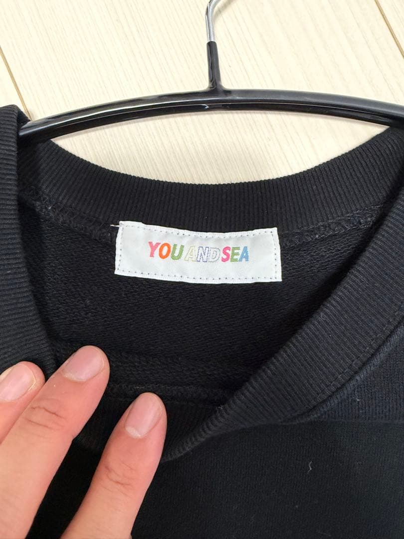 WIND AND SEA ブラック スウェット