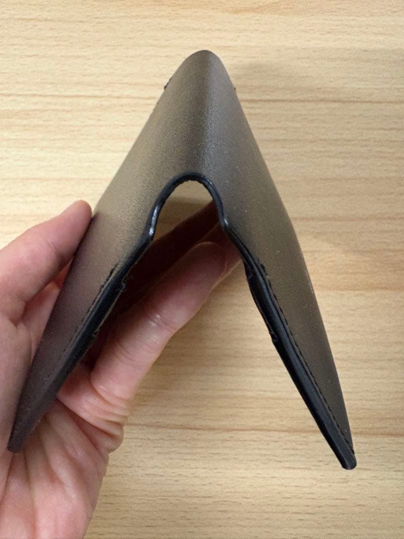 agnes b/アニエスベー 名刺入れ カードケース ブラック