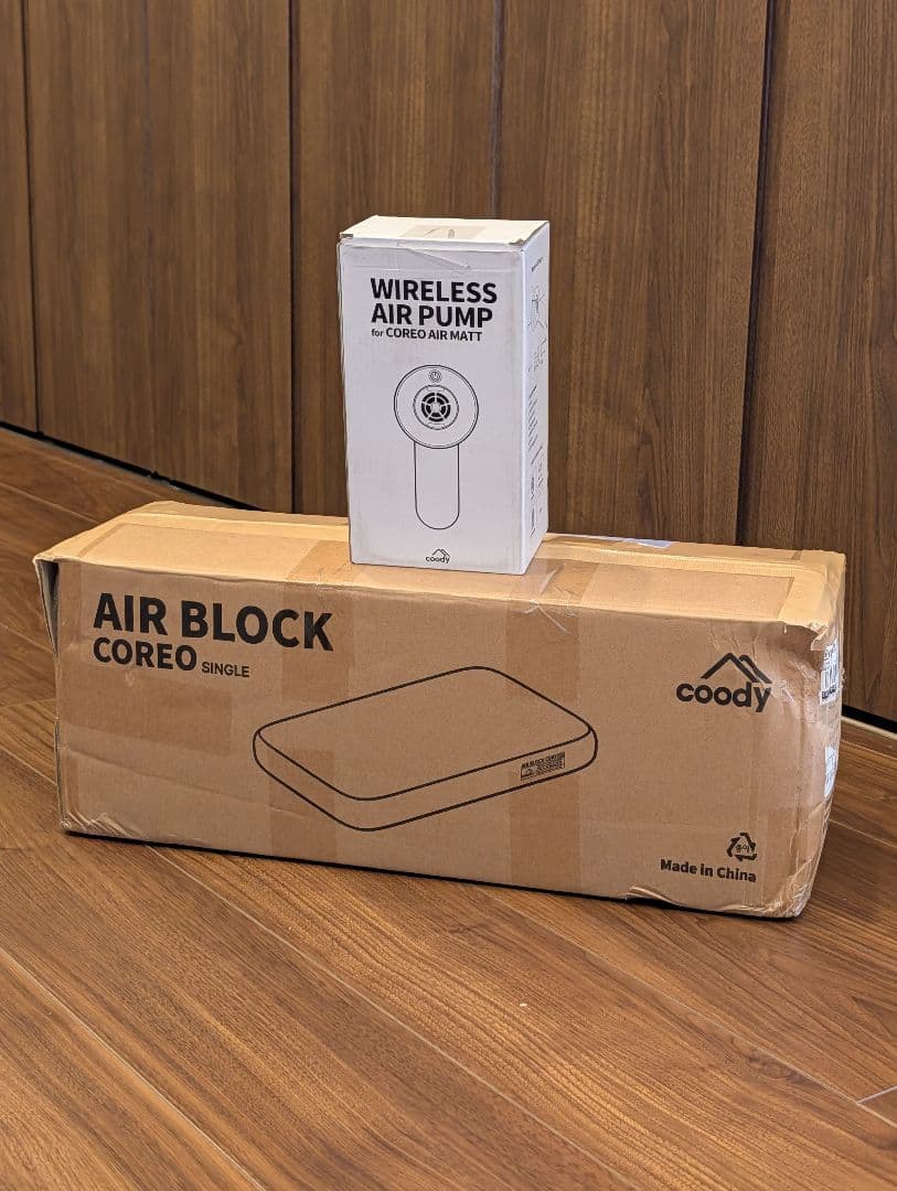 coody AIRBLOCK COREO エアマット ＋ 純正電動ポンプ セット