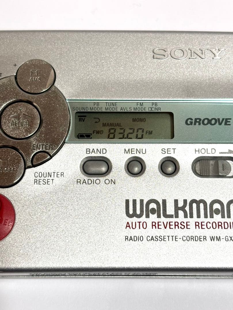 SONY ラジオ録音機能付き カセットウォークマン WM-GX677 整備品①