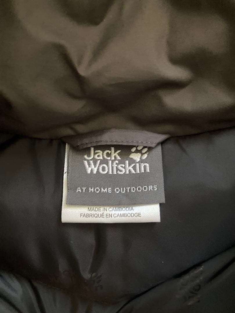 美品Jack Wolfskin ジャックウルフスキン　ダウンジャケット700fp