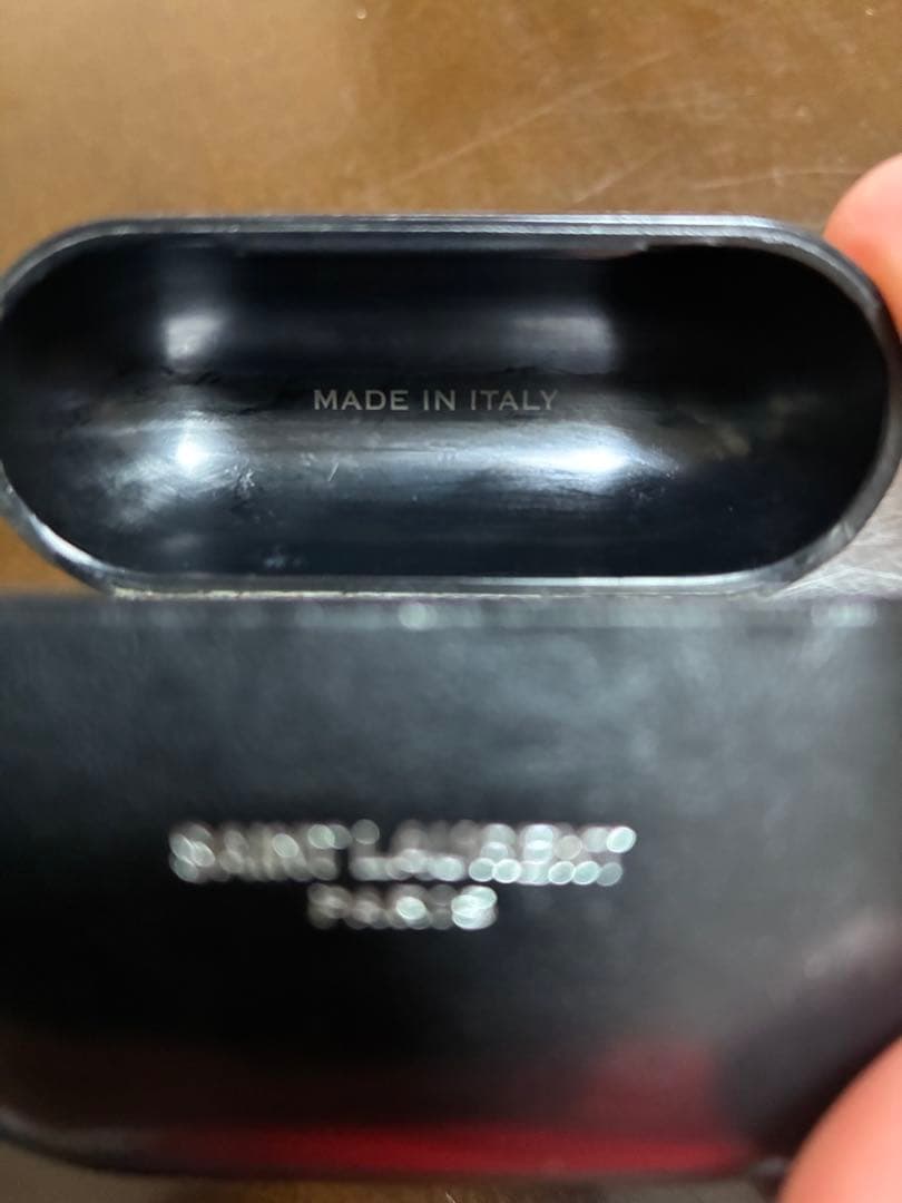 【寿司打】SAINT LAURENT イヤホンケース ブラック