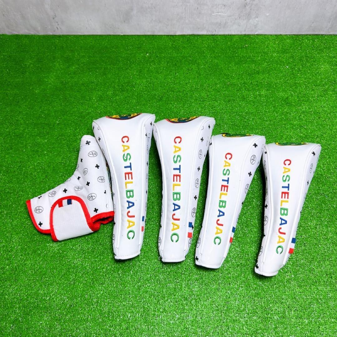 CASTELBAJAC カステルバジャック　キャディ　ゴルフバッグ ホワイト