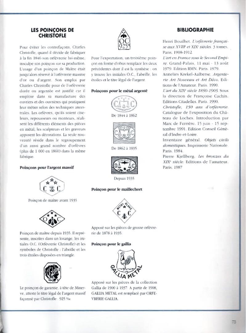 19世紀 フランス CHRISTOFLE クリストフル アンティーク セット