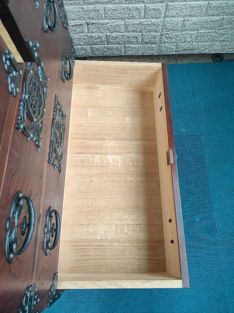 岩谷堂箪笥 桜木作 4段 チェスト 和箪笥