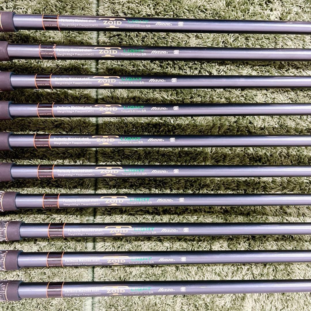 【レフティ】ミズノ T-ZOID COMP メンズゴルフ アイアン 10本セット