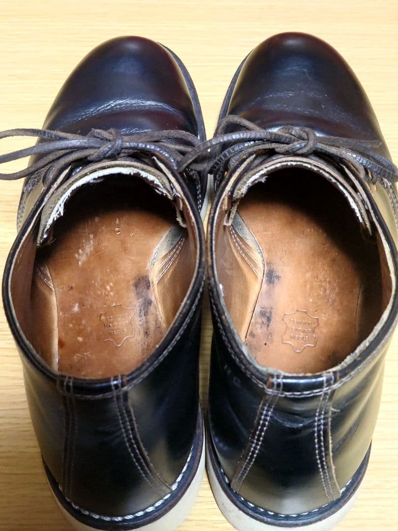 RED WING 9852 アイリッシュセッター チャッカ 犬タグ US8 26