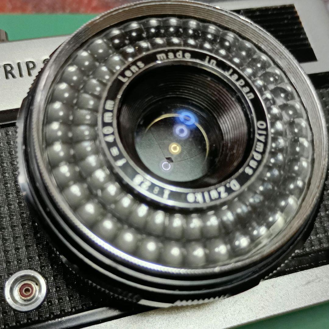 フィルムカメラ【整備、完動品、美品】オリンパストリップ35