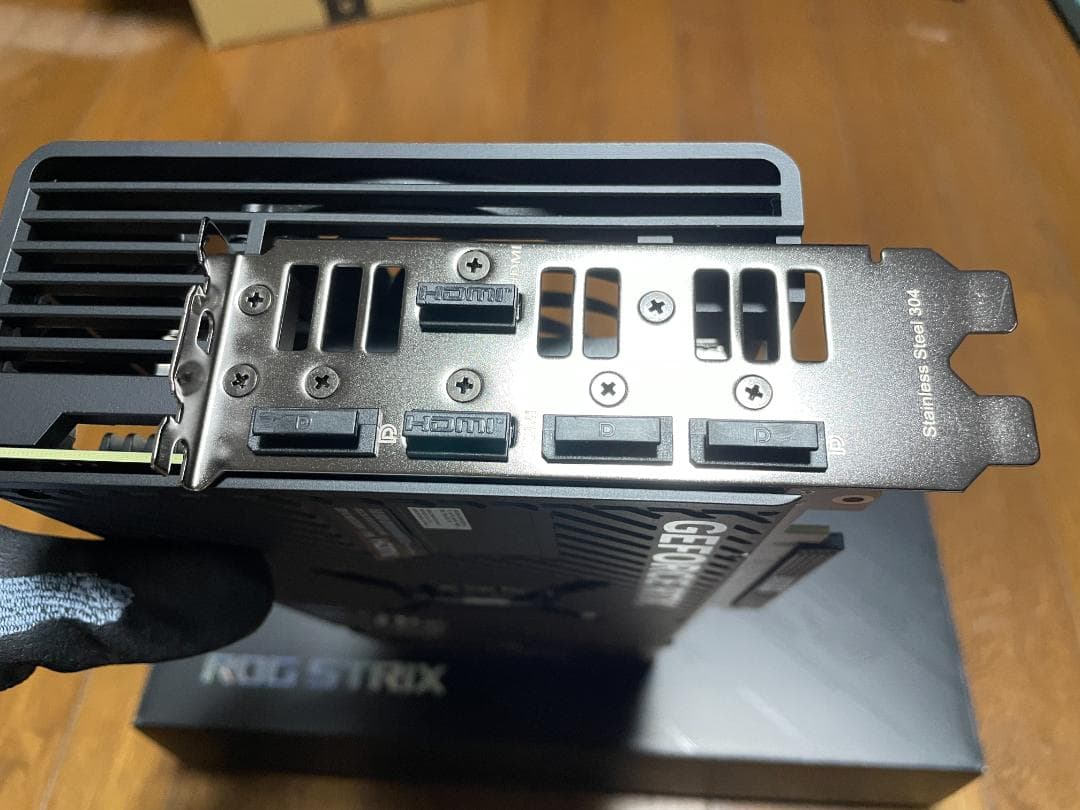 【中古品】ROG-STRIX-RTX4070TIS-O16G-GAMING