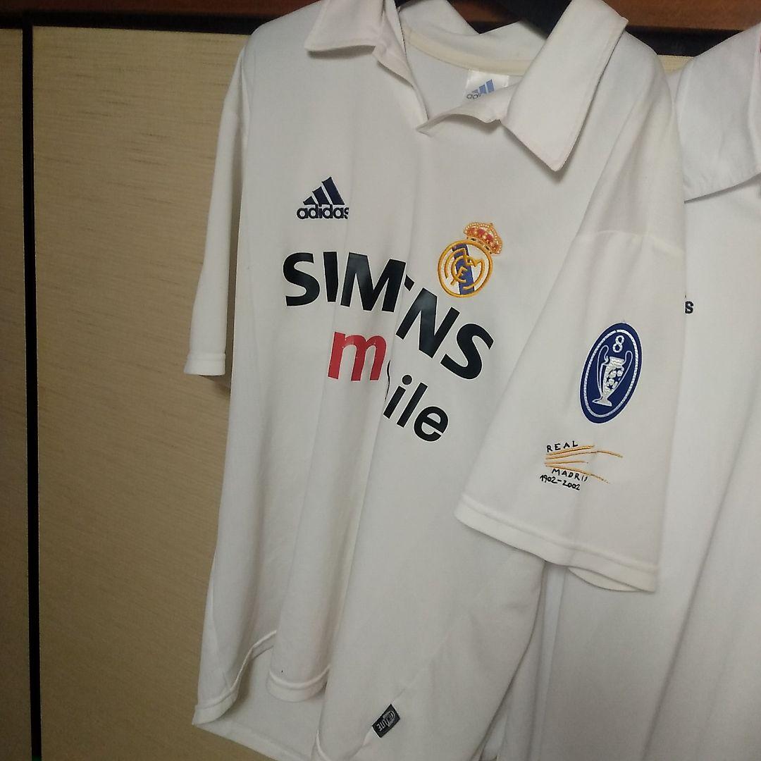 マドリードジダンとラウールのユニホーム伝説決勝