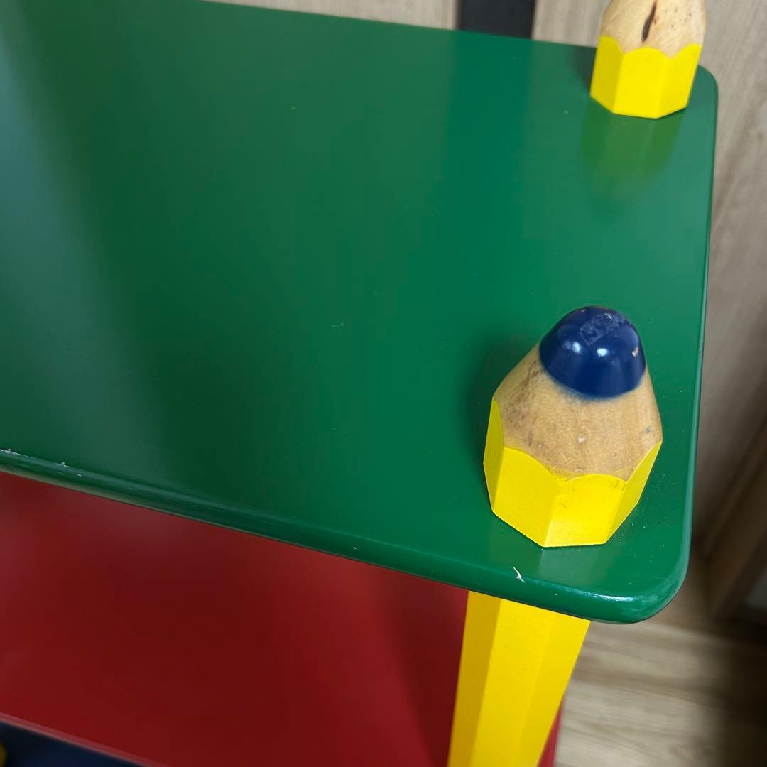 ピエール・サラ風　ペンシルシェルフ　2個セット　鉛筆　子供部屋　キッズスペース