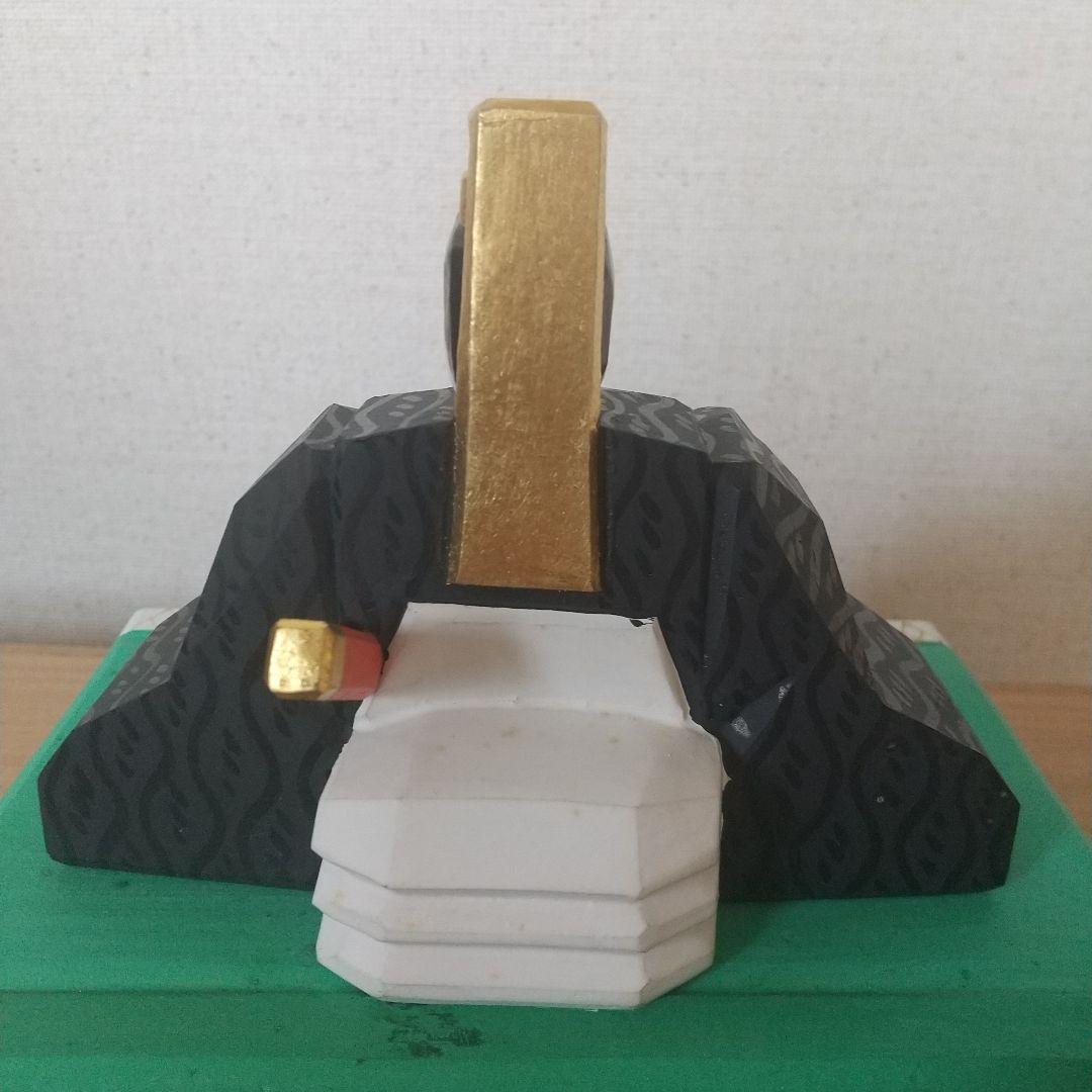 南部神泉 奈良一刀彫 雛人形 雛飾り 一刀彫 木製 金彩 かわいいお顔