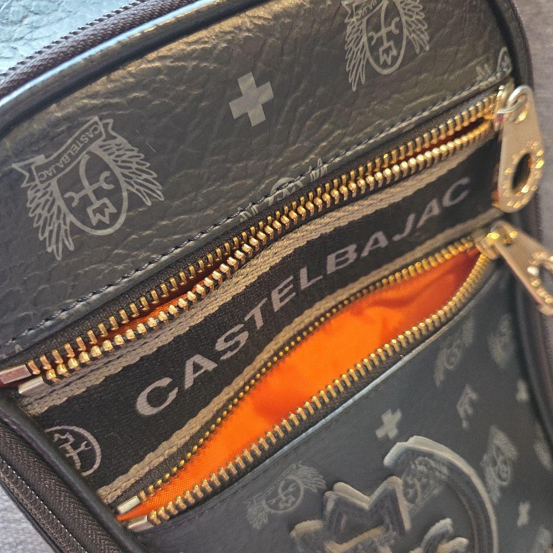 【 はや 】CASTELBAJAC ブラック ショルダーバッグ