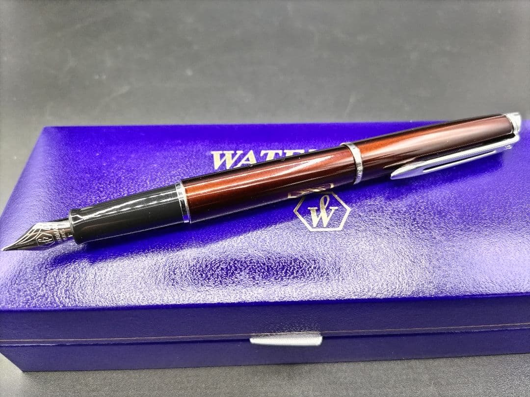 WATERMAN メトロポリタンシリーズ万年筆 専用ケース付