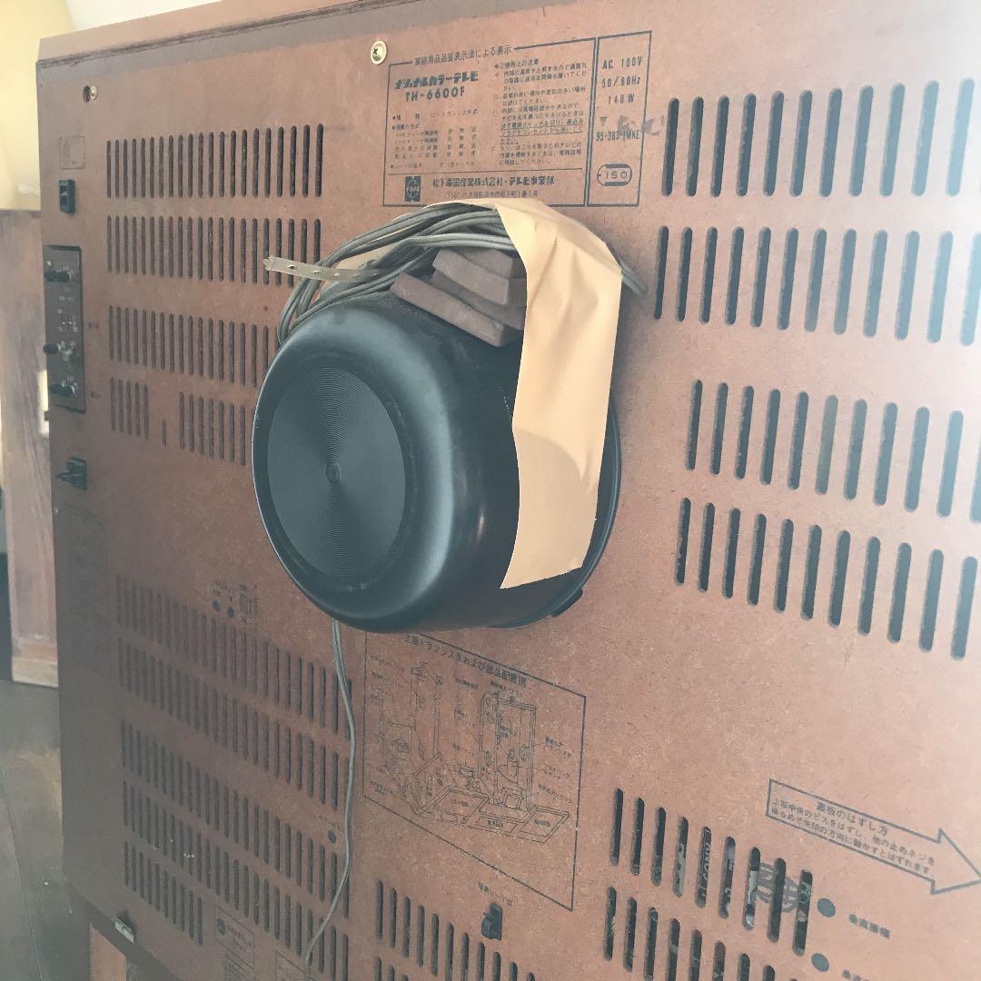 fkm59124 昭和レトロ☆アンティーク　NATIONAL TV