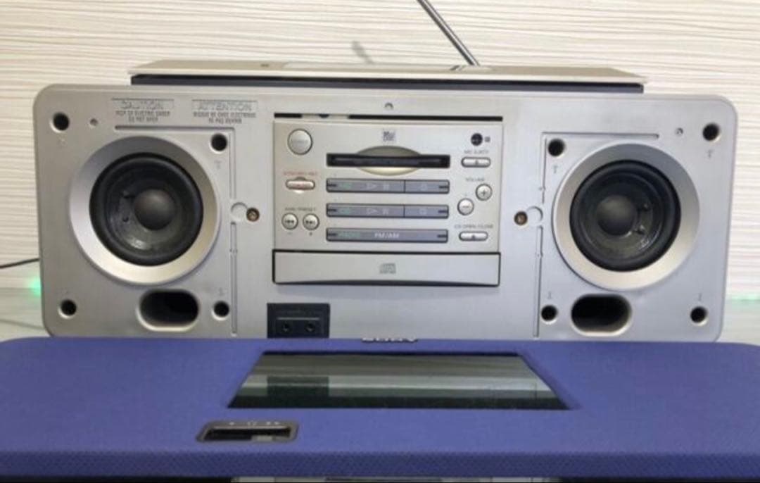 SONY★長期保管品 メンテ済 動作良好♪名機 高音質 CD/MD ★ZS-M5