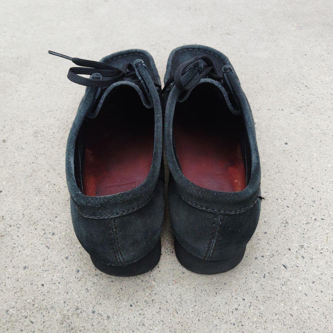 クラークス ワラビー ブラック ゴアテックス27cm