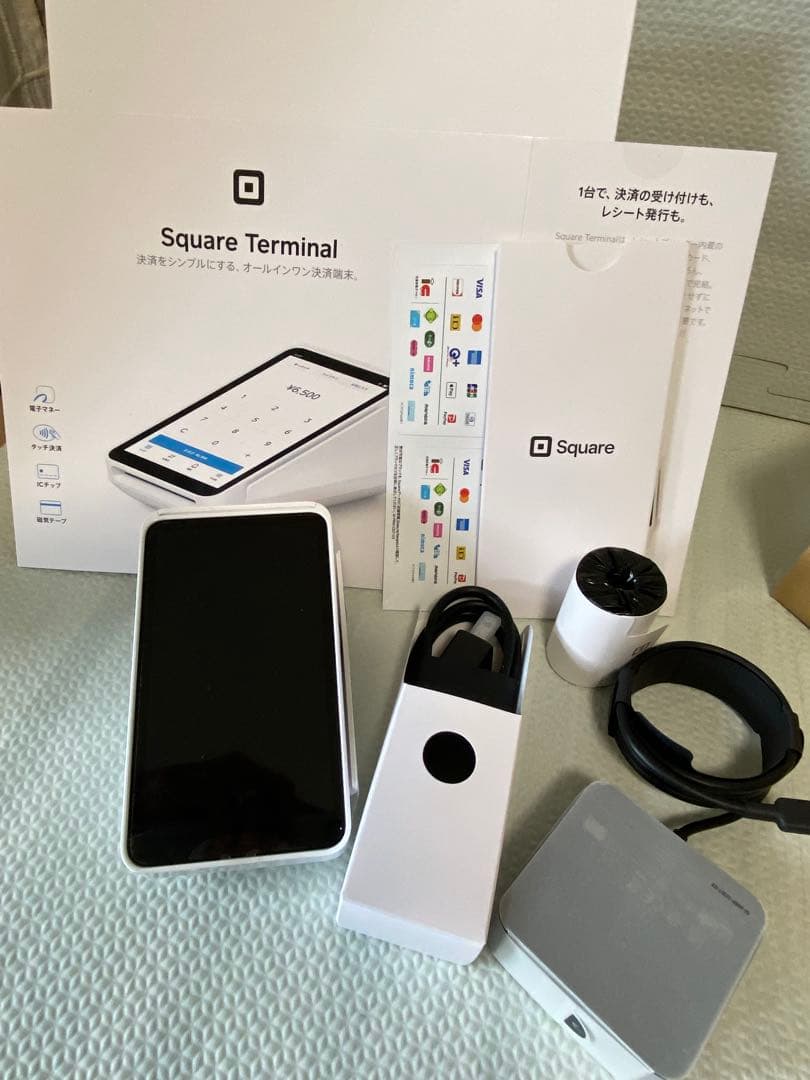 新品 未使用Square ターミナル 決済端末 + レシートロール20巻セット