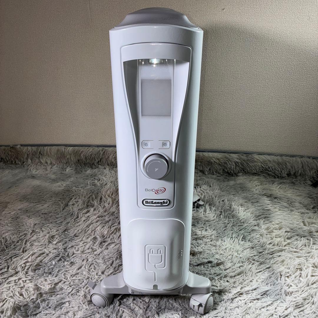 美品デロンギ オイルヒーター ベルカルドRHJ75V0915-GY 10-13畳