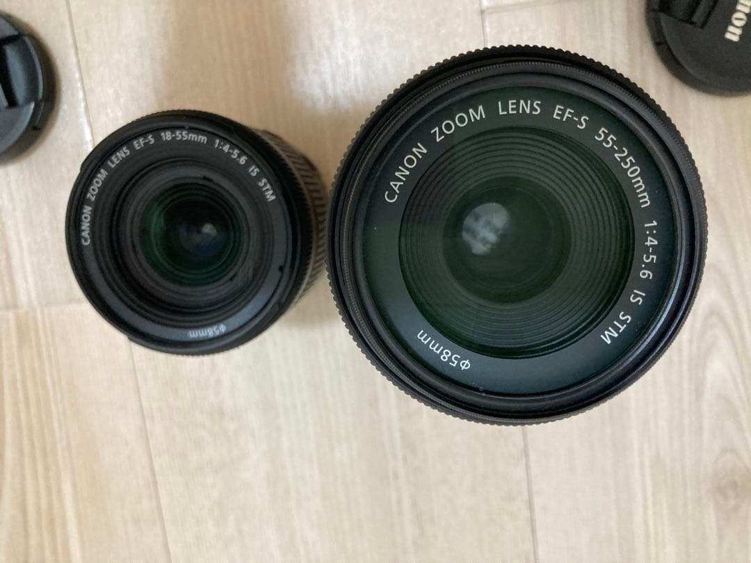 18-55mm f4-5.6 55-250mm キャノンEFマウント