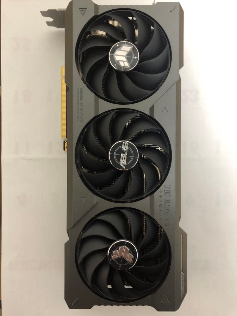 「ジャンク品」TUF-RTX4070TI-O12G-GAMING