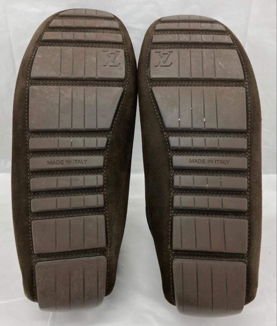 Louis Vuitton ダークブラウン モカシン
