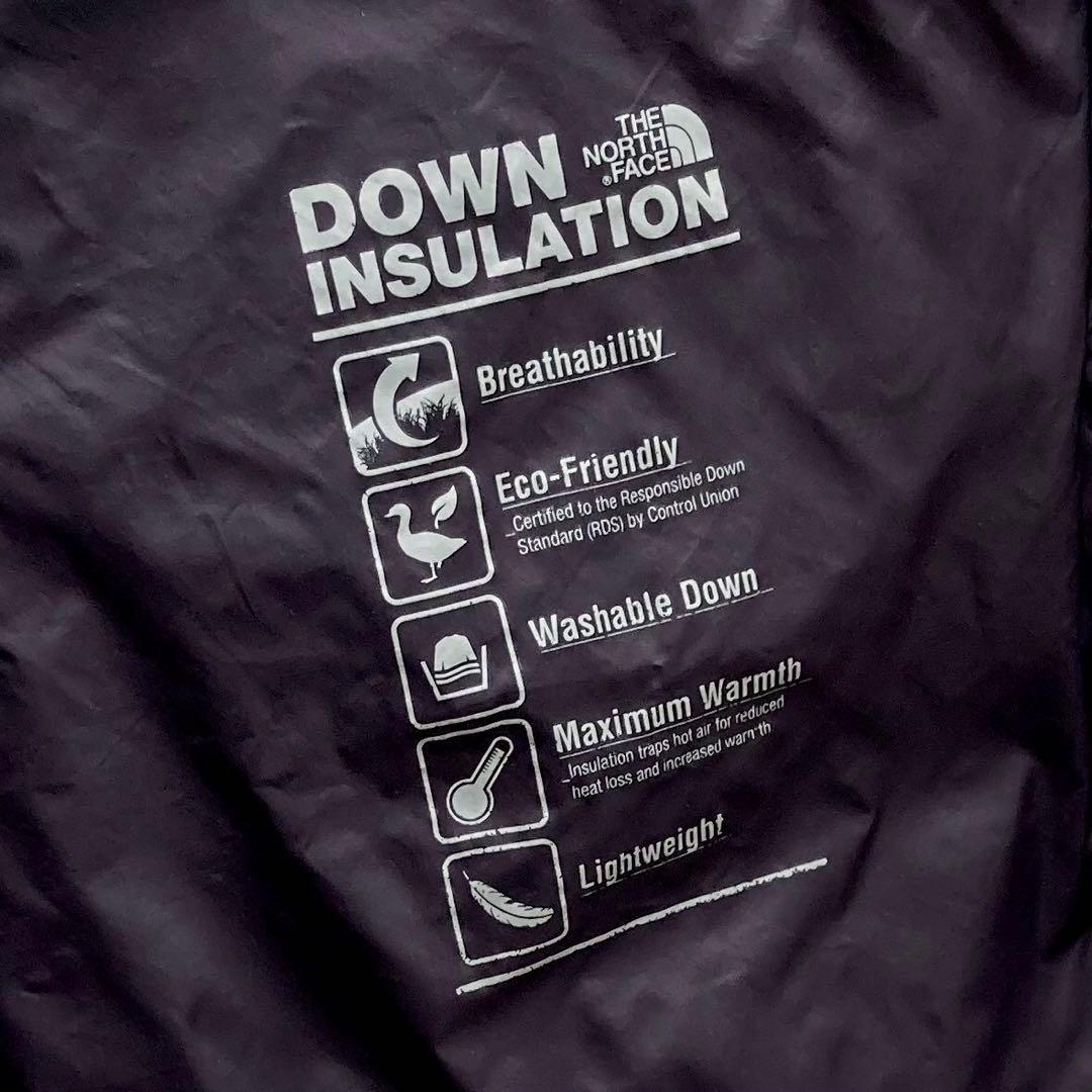 L ザ ノースフェイス ヌプシ ダウンコート 黒 ロングダウン ベンチコート