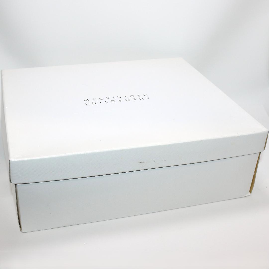 【極美品】マッキントッシュフィロソフィー サイドゴア ショートブーツ 黒