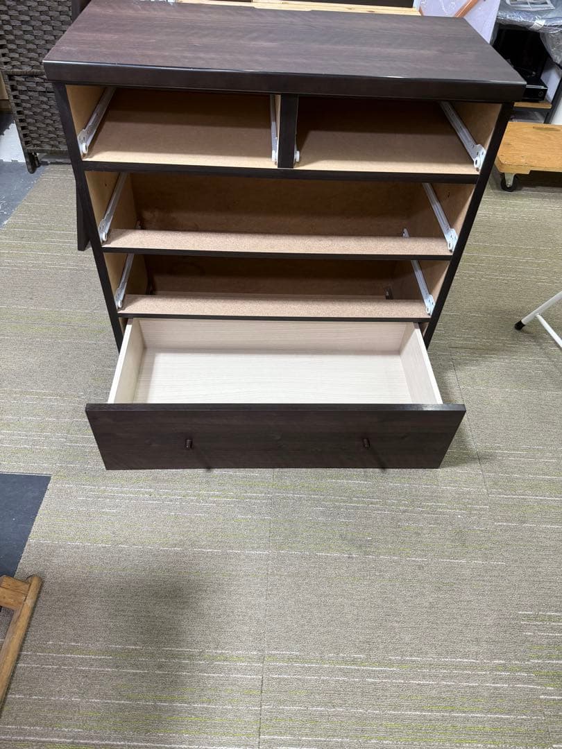 【洗浄消毒作業済】ニトリ　チェストラック　(ランダム2 80 DBR)