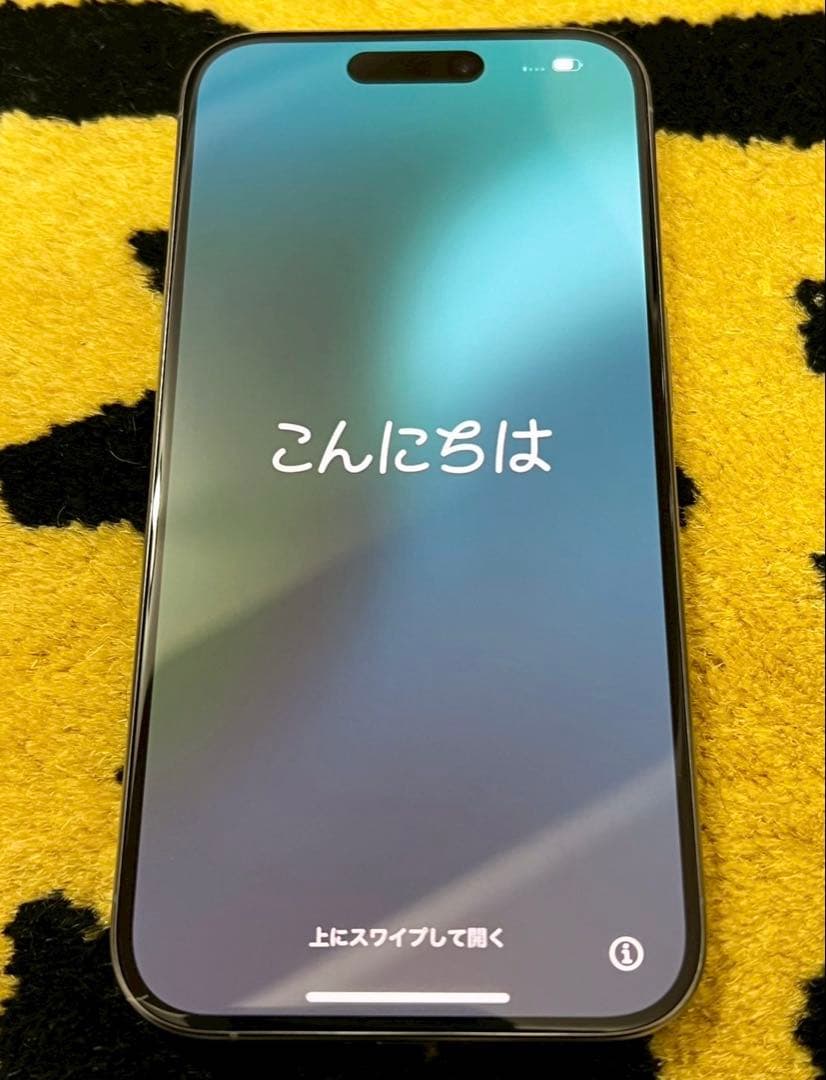【美品】 iPhone 15 Pro MTQF3ZA/A 512GB 香港版