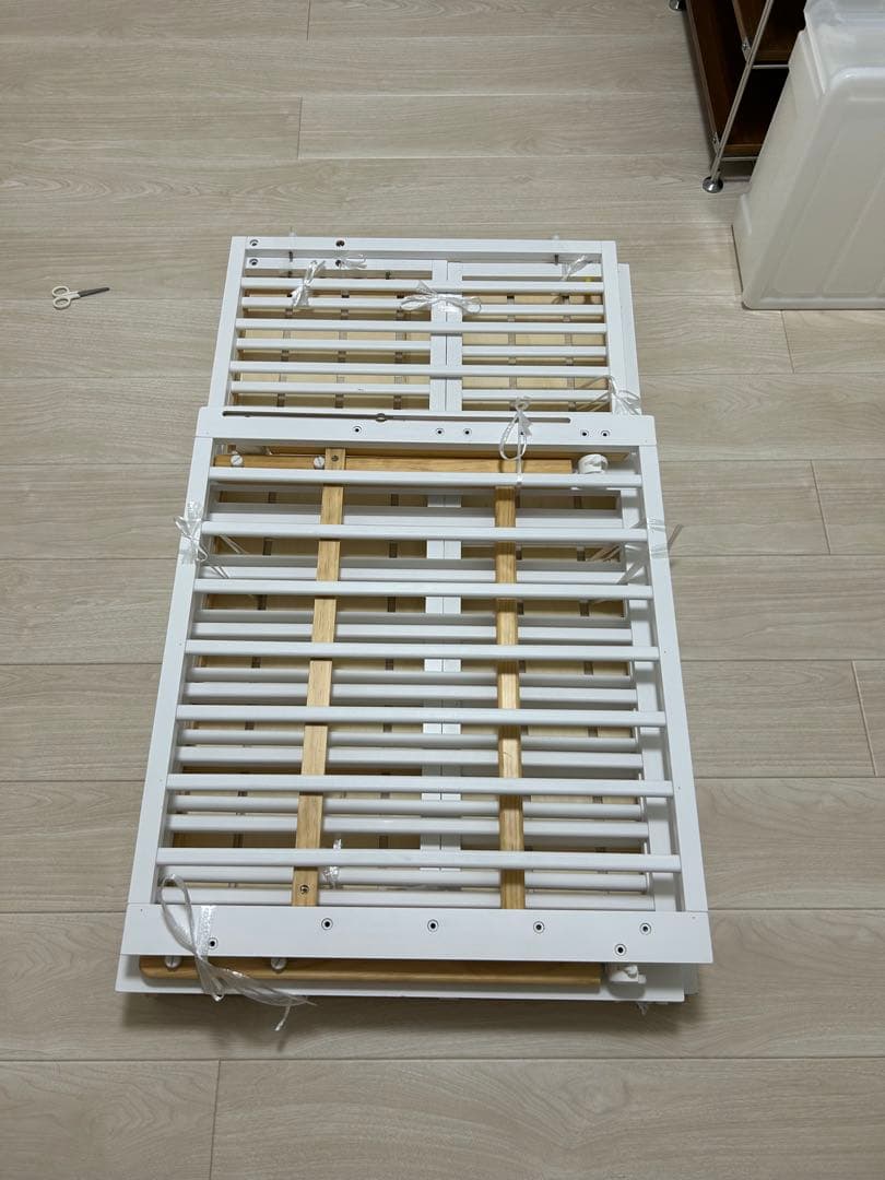 yamatoya、kihonベビーベッド、ホワイト