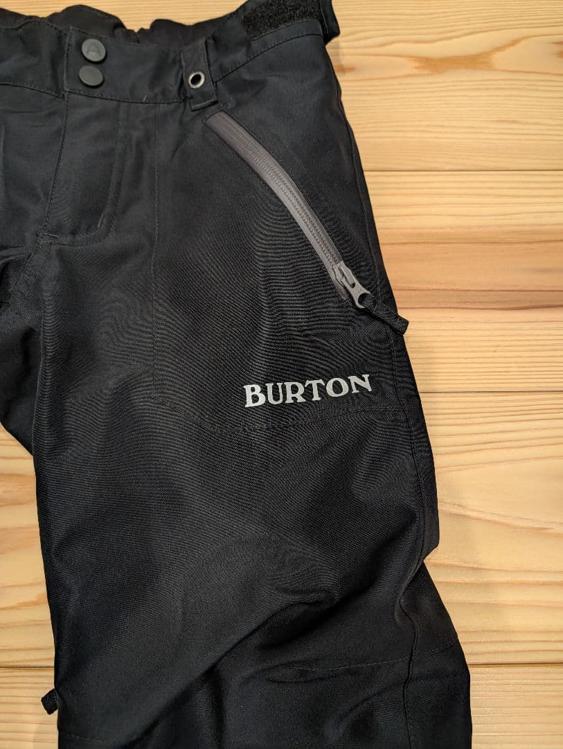 【美品】BURTON KIDS GORE-TEX スノボード ブラック S