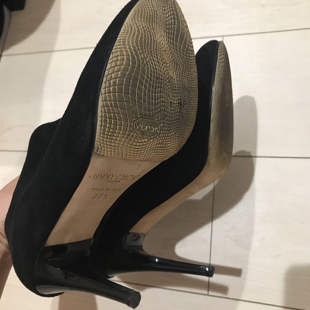JIMMY CHOO ブラック ブーティ